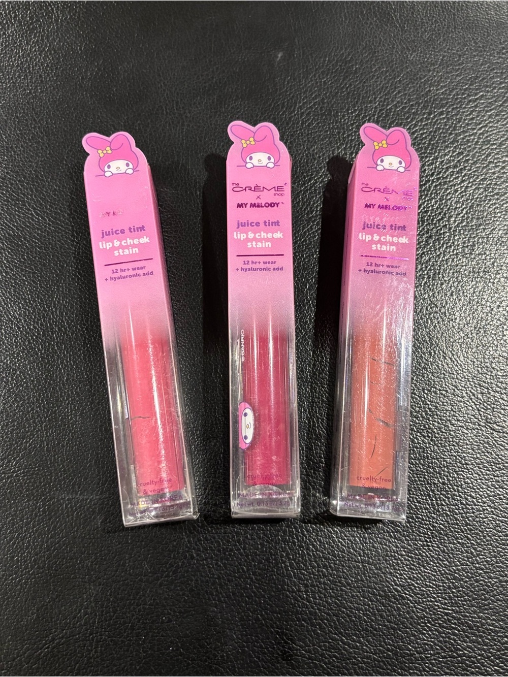 NEW The Crème Shop x Hello Kitty lip & cheek stain set